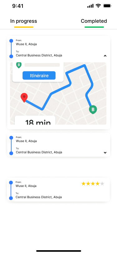 Delivery App Preview